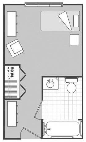 Oak floor plan